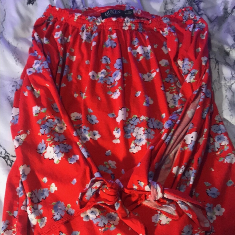 Lauren By Ralph Lauren Floral Jersey top